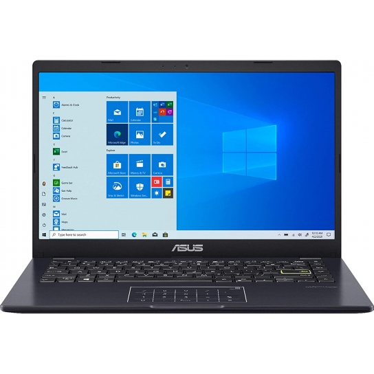 ASUS E410 Intel Celeron N4020 4GB 128GB eMMC 14-inch HD LED Win 10 Laptop (Blue)