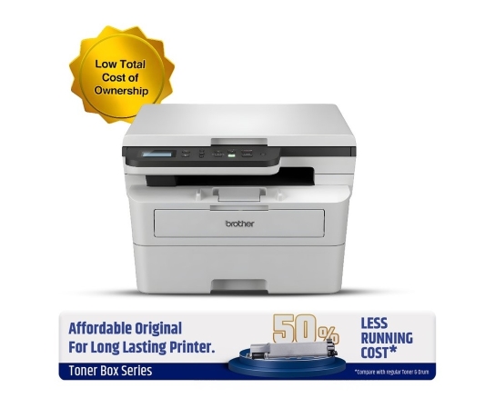 Brother DCP-B7620DW 3-in-1 Laser Printer-Mono