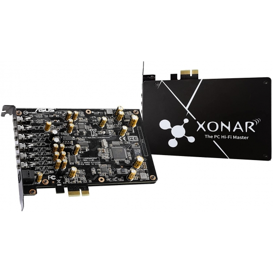 ASUS Xonar AE 7.1 PCIe gaming sound card with Hi-Res audio quality