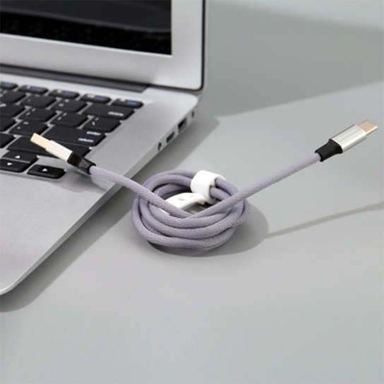 1M Braided Jacket Sync Charging Cable for Type-C 
