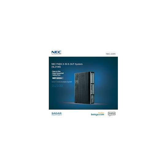 NEC PABX 3 IN 8 OUT System (SL2100)