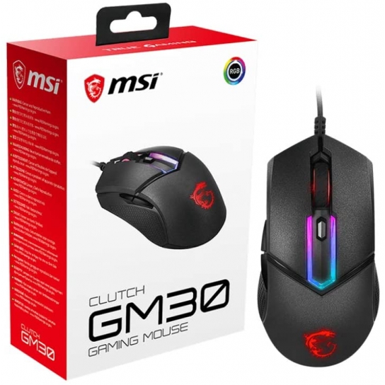 MSI Clutch GM30 Wired Gaming Mouse