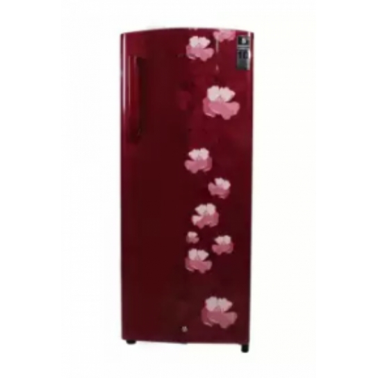 Yasuda 190 Litre Single Door PCM Floral Red Refrigerator