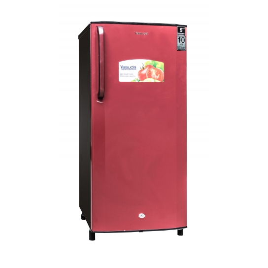 Yasuda YCDC170BR 170 Ltr Reversible Single Door Refrigerator