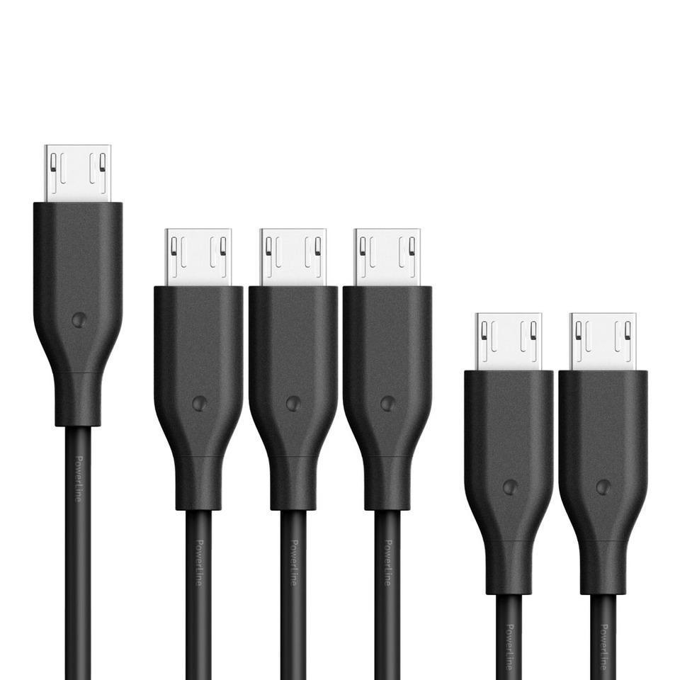 Anker 3 X Poweline USB Type C Charging cable A8163H11