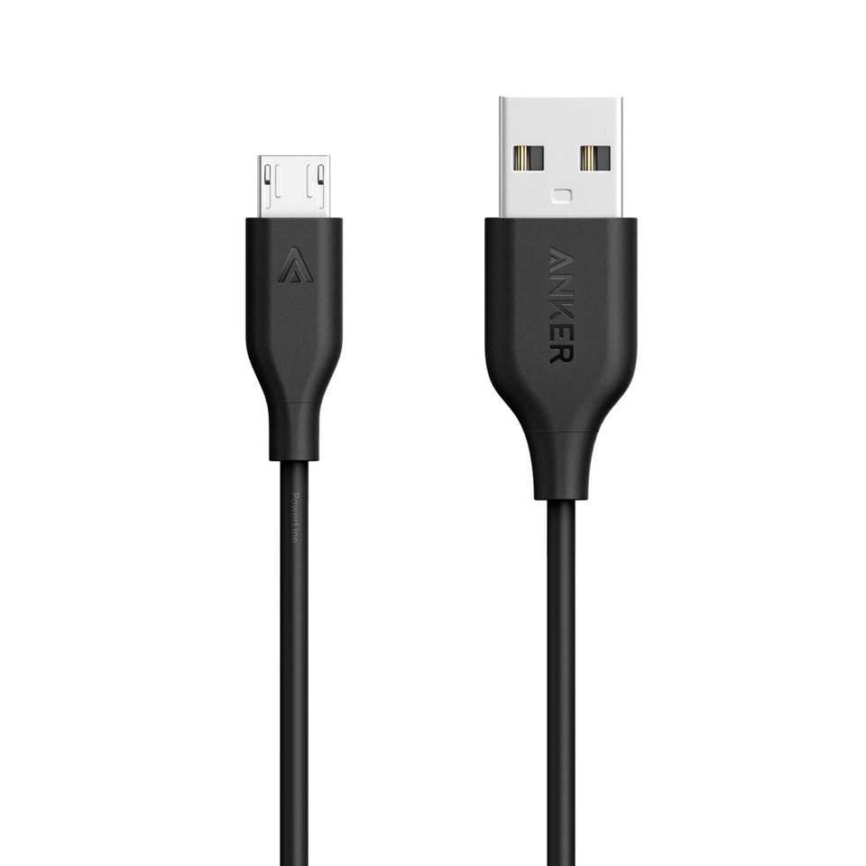 Anker Powerline Micro 3ft. charging cable A8132H12