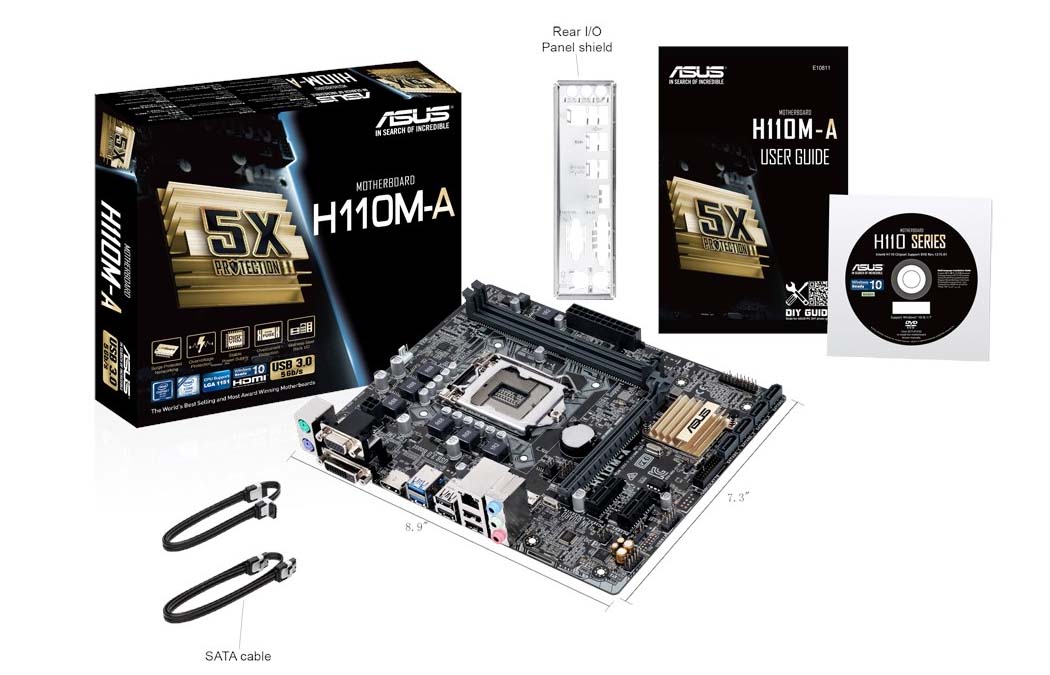 ASUS- Motherboard H110M-A