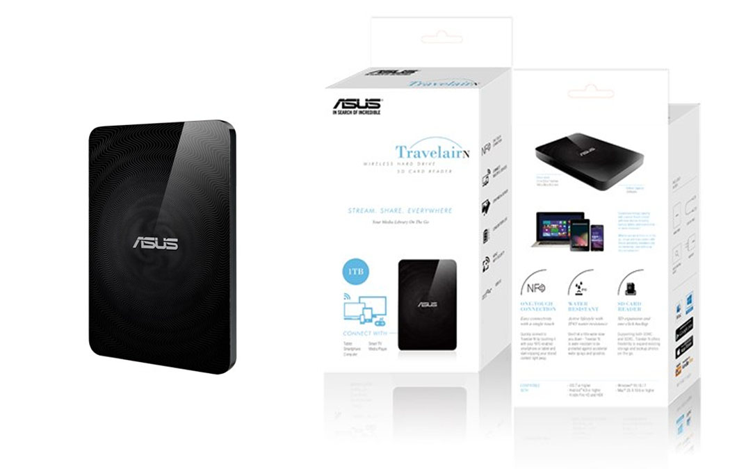 ASUS Travelair N Wireless Hard Disk