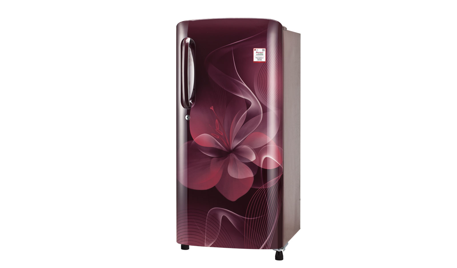 LG 190 Ltr Single Door Refrigerator GL-D201ASOB