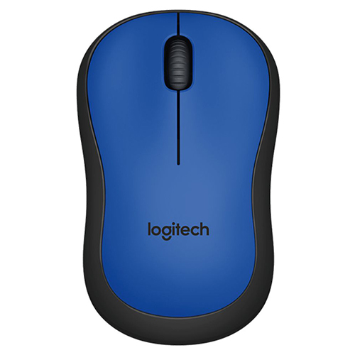 LOGITECH M221 Wireless Optical Mouse- Blue