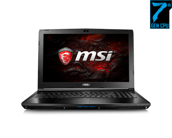MSI GL62 7QF 15.6"(7th Gen i7, 8GB/1TB HDD/ Windows 10 Home) Gaming Series Notebooks