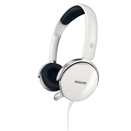 PHILIPS SHM7110U/97 On-Ear PC Headband Headphone- White