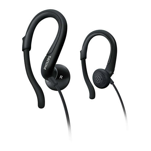 PHILIPS SHS4841/28 Ear-hook Headphone- Black