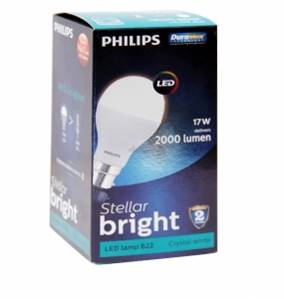 Philips Stellar Bright Base B22/E27 – 17 Watt LED Bulb