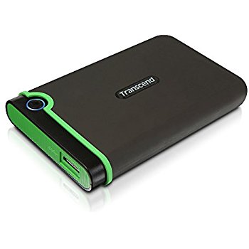 TRANSCEND CK3-2.5" Rubber Case USB 3.0 - Password Protection/ One-Touch Backup
