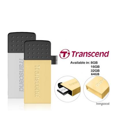 TRANSCEND JetFlash 380G -64GB- USB 2.0 OTG Pen Drive