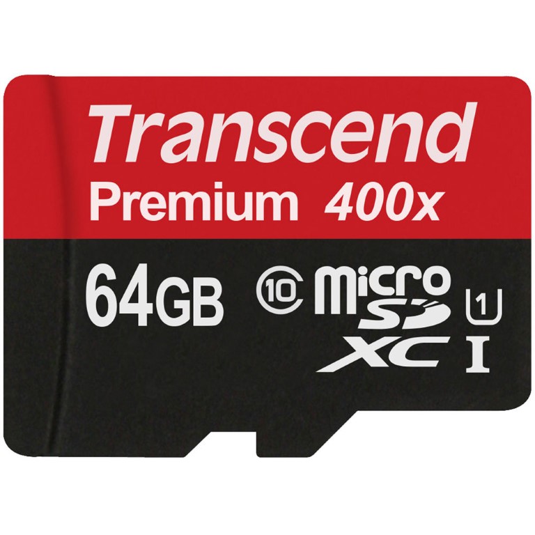 TRANSCEND Micro SD 64 U1 Class