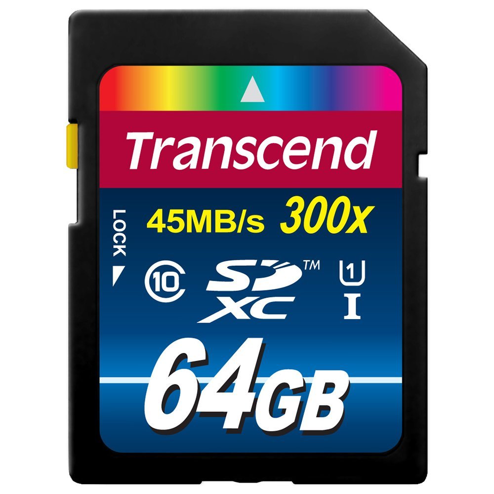 TRANSCEND SD CARD 64GB U1 Class