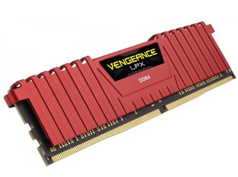Corsair Vengeance LPX 8GB (8GBX1) DDR4 2400MHz Red
