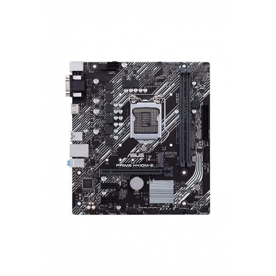 ASUS PRIME H410 (LGA 1200) mic-ATX motherboard with M.2 support, DDR4 2933MHz, HDMI, D-Sub, USB 3.2 Gen 1 ports, SATA 6 Gbps, COM header
