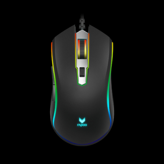 RAPOO V25S Wired Gaming Optical Mouse RGB