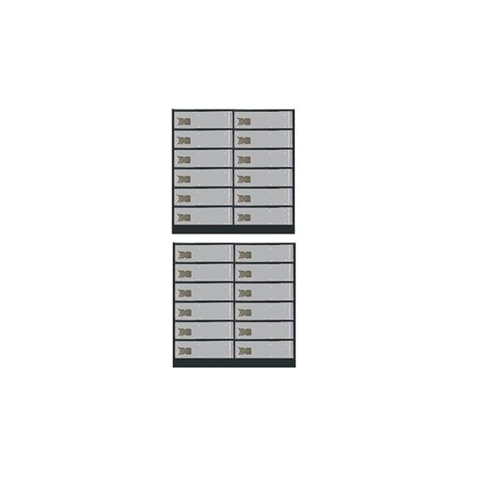 PODREJ Safe Deposit 24 Locker In 2 parts (109-D) Separately