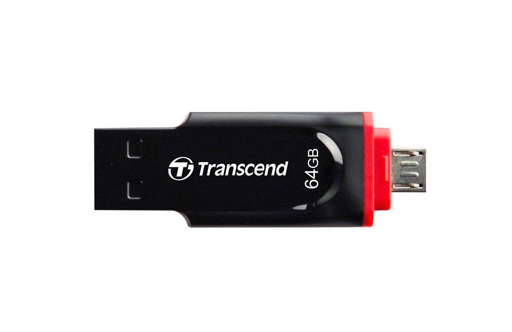 TRANSCEND JetFlash 340 / 64GB/ USB 2.0 OTG Pen Drive