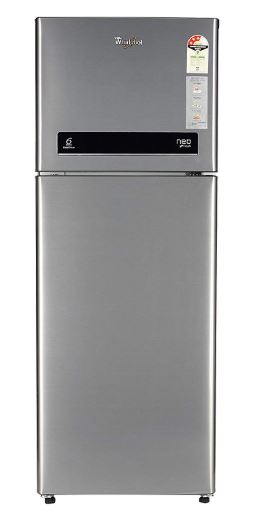 Whirlpool 265 L 3 Star Frost Free Double Door Refrigerator(NEO DF278 PRM ILLUSIA STEEL(3S)