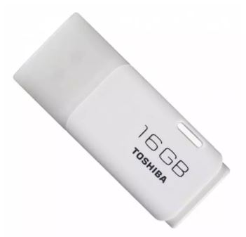 TOSHIBA  16GB USBwhite Pendrive    -THN-U202W0160A4  2.0