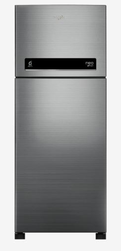 WhirlPool 245L Double Door Refrigerator(NEO DF278 PRM ARCTIC STEEL (2S))