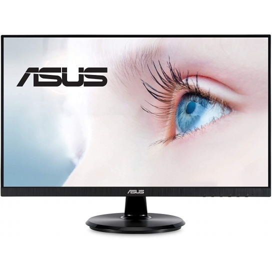 ASUS VA24DQ Eye Care Monitor – 23.8 inch, Full HD, IPS, Frameless, 75Hz, Adaptive-Sync/FreeSync™, Low Blue Light, Flicker Free, Wall Mountable