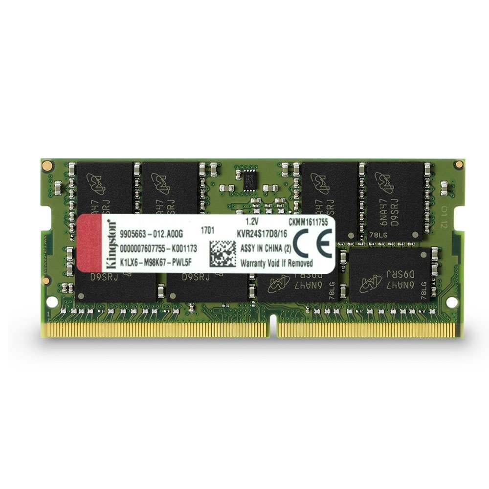 Kingston 16GB 2400MHz DDR4 Non-ECC CL17 SODIMM 2Rx8